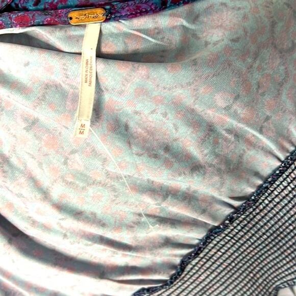 NEW! Free People Mandal One Shoulder Blouse size Medium - Picture 6 of 7